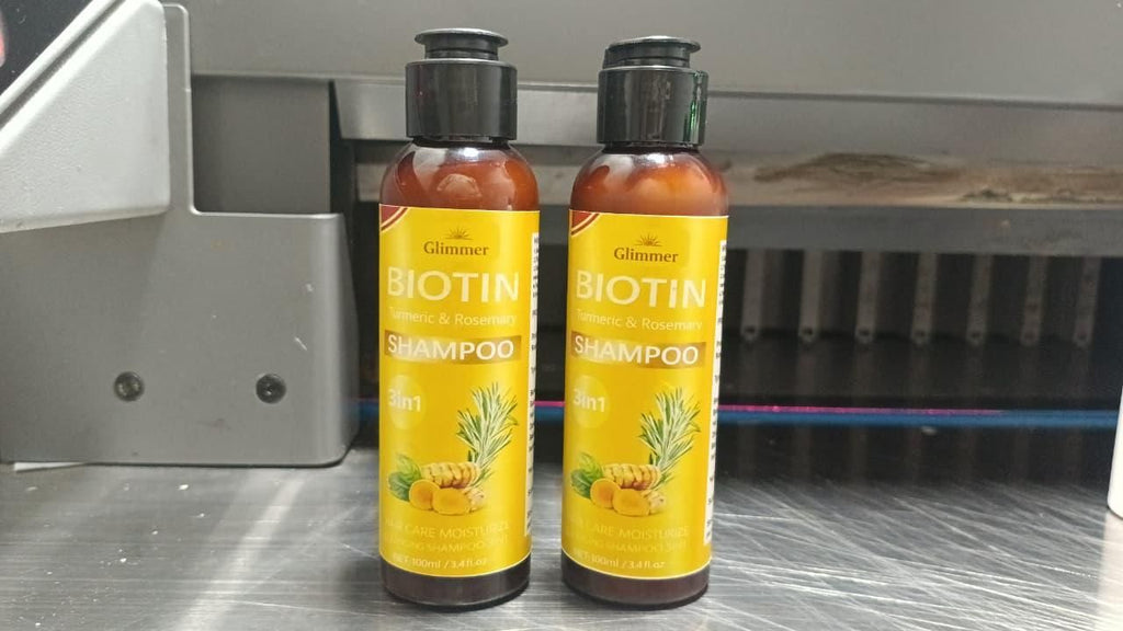 Biotin Turmeric & Rosemary Shampoo 100 ml each Pack of 2
